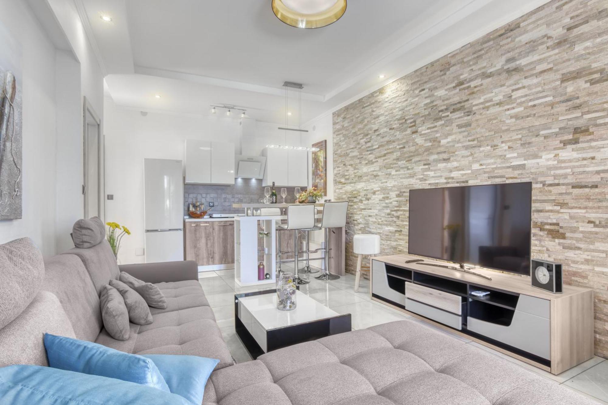 Charming House On The Beach And Deluxe Apartment Pula Værelse billede
